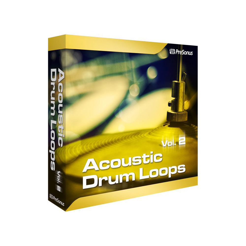 PreSonus Acoustic Drum Loops Vol.2 - Add-On for Studio One