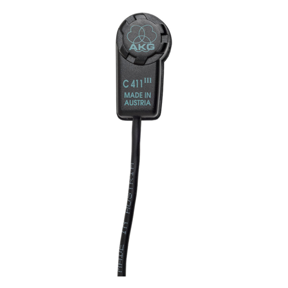 AKG C411 L Ultralight Miniature Condenser Pickup Microphone (Mini XLR for AKG Wireless)