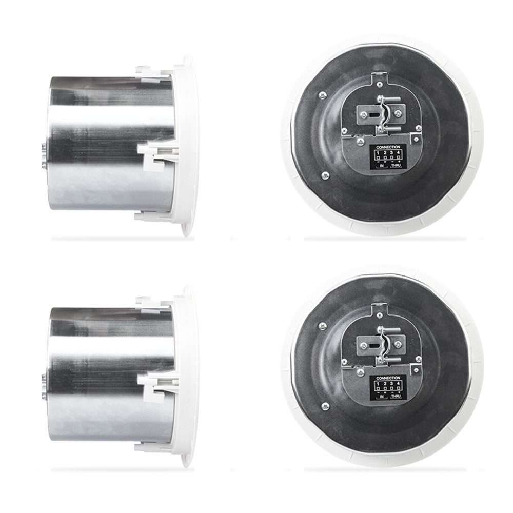 QSC AC-C6T 6-Inch Full-Range Ceiling Loudspeaker (White)