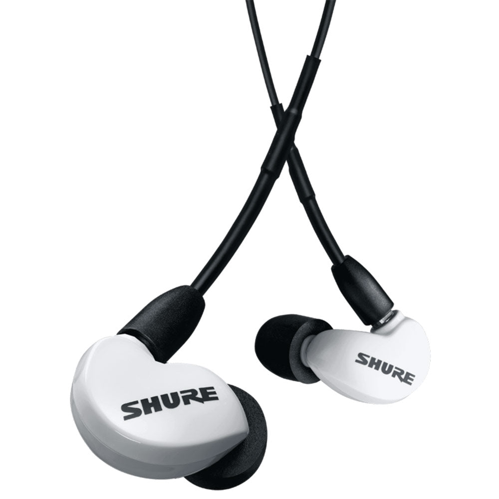 Shure SE215DY AIONIC 215 Sound Isolating Earphones with Universal Cable (White)