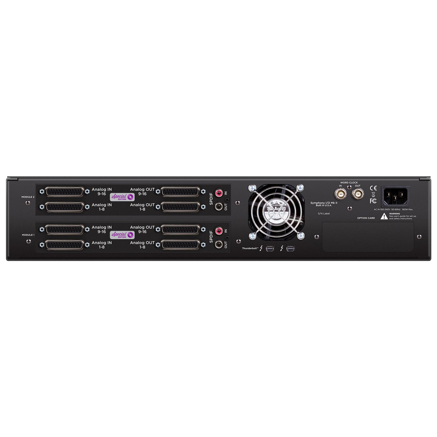 Apogee Symphony I/O MkII SE - Flagship Audio Interface (Thunderbolt / 32x32 Analog)
