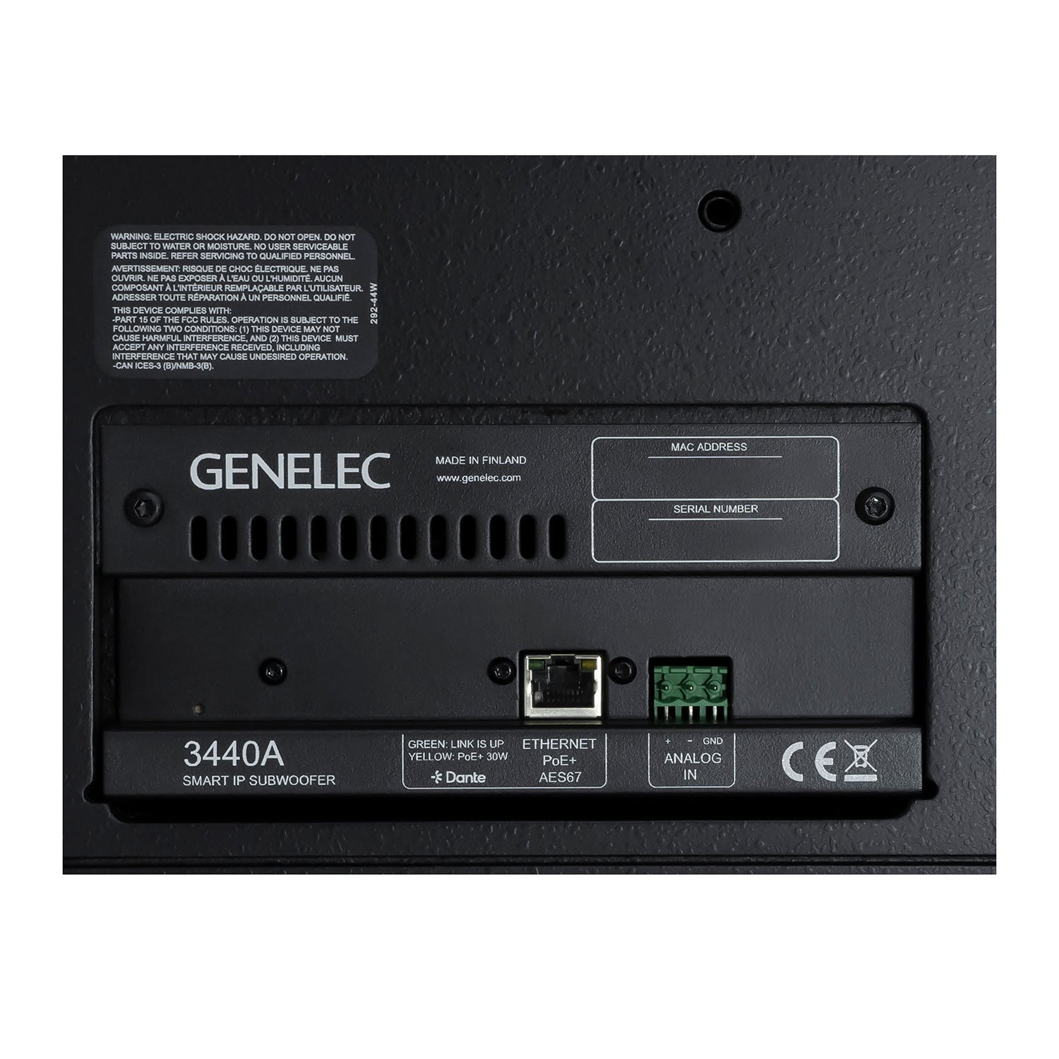 Genelec 3440A - Smart IP Active Subwoofer (White)