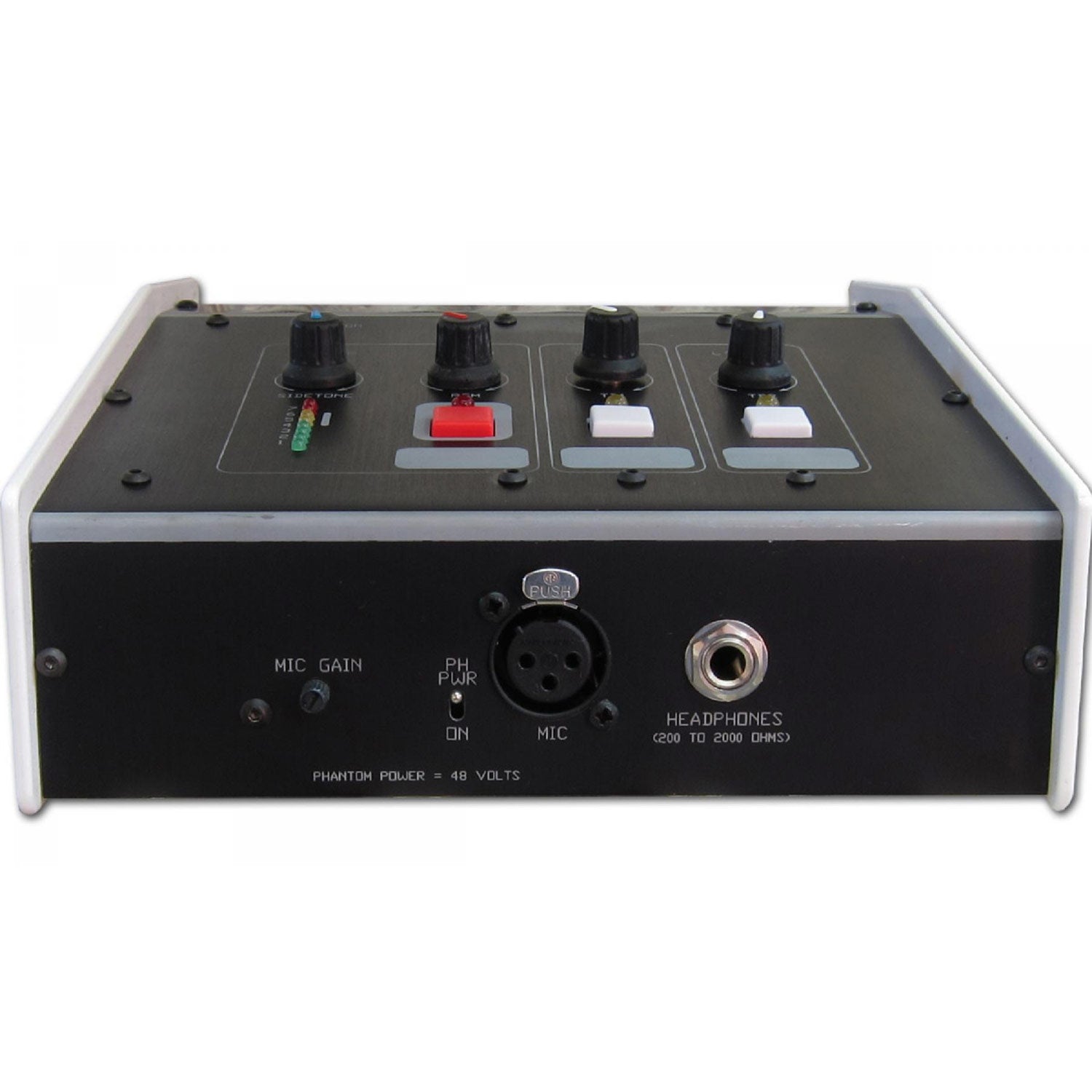 Glensound GS-CU008B - Single Commentators Box With Two Talkback Circuits