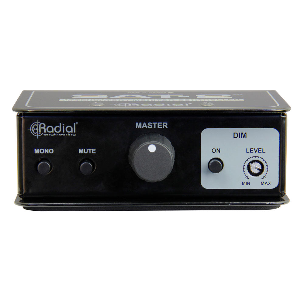 Radial Engineering SAT-2 Stereo Audio Attenuator and Monitor Controller
