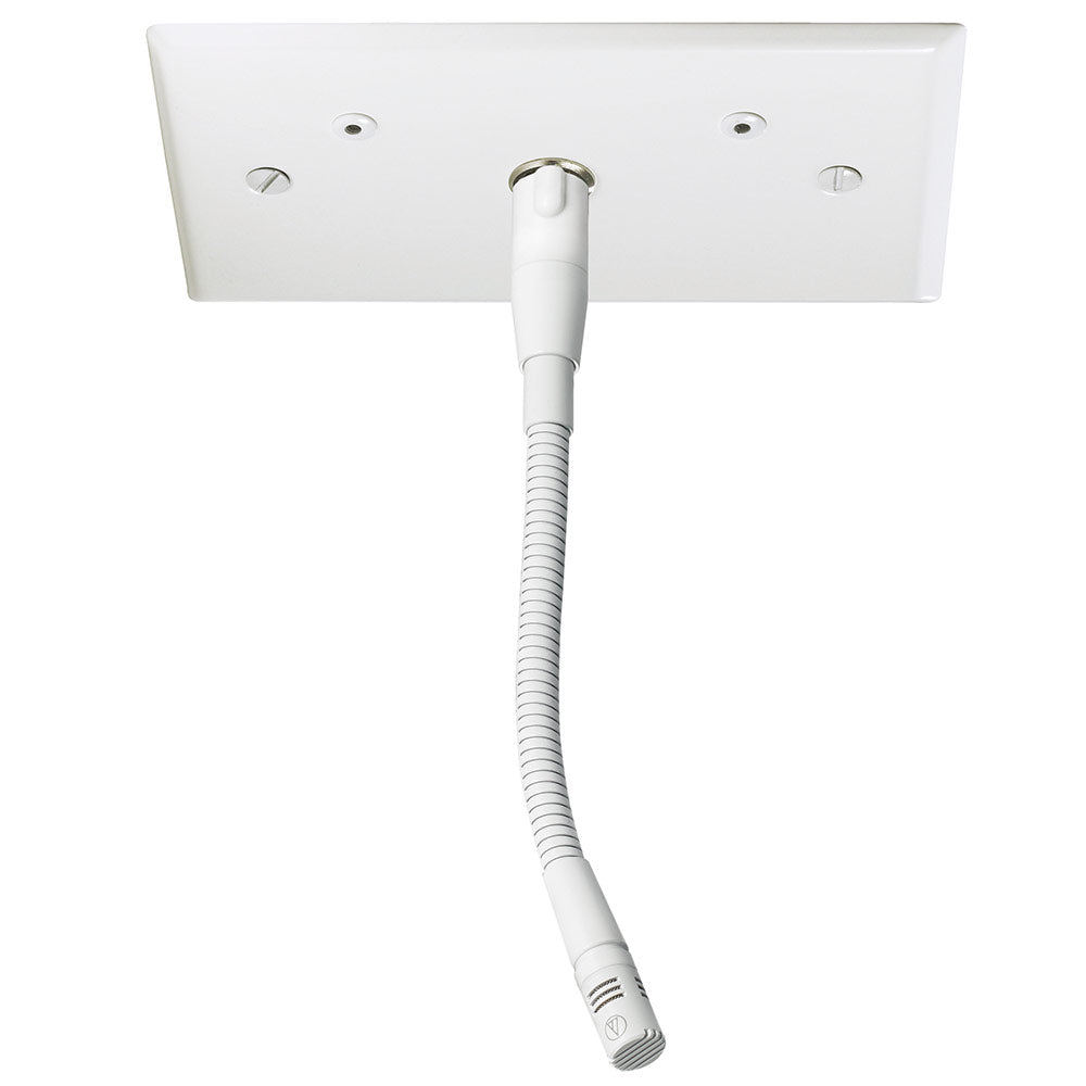 Audio-Technica ES931PMWH Hypercardioid Condenser Gooseneck Microphone (White)