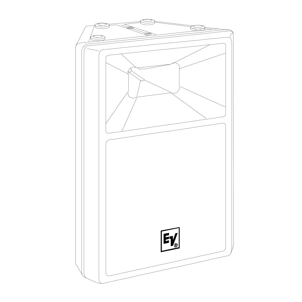 Electro-Voice Sx300WE - Two-Way 12-Inch Passive Loudspeaker (White)