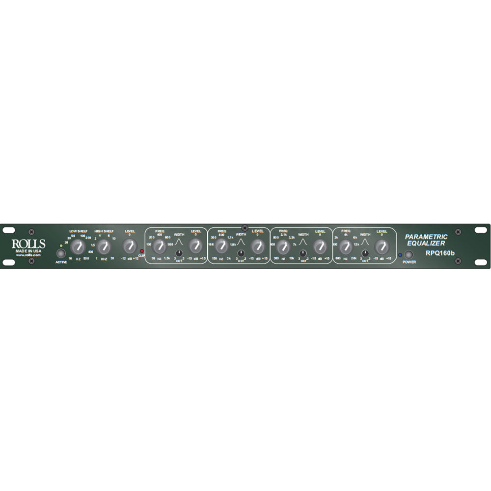 Rolls RPQ160B 4-Band Parametric Equalizer