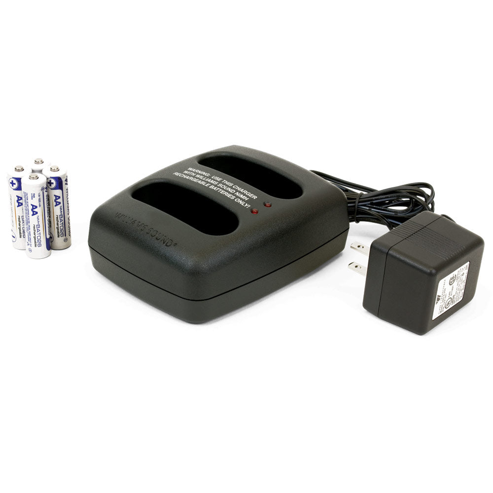 Williams AV FM 557 PRO FM Plus Large-Area Dual Assistive Listening System w/ R37 Receivers