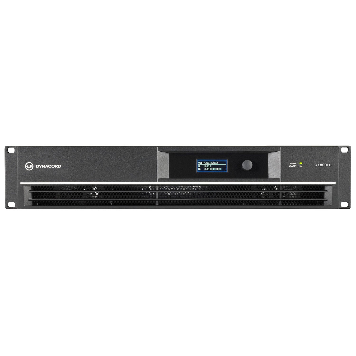 Dynacord C1800FDI 2-Channel 2x950W Installation DSP Power Amplifier