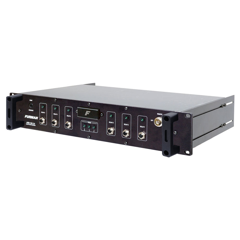 Furman ASD-120 2.0 - 6-Circuit Power Sequencing Unit with 20A Loads