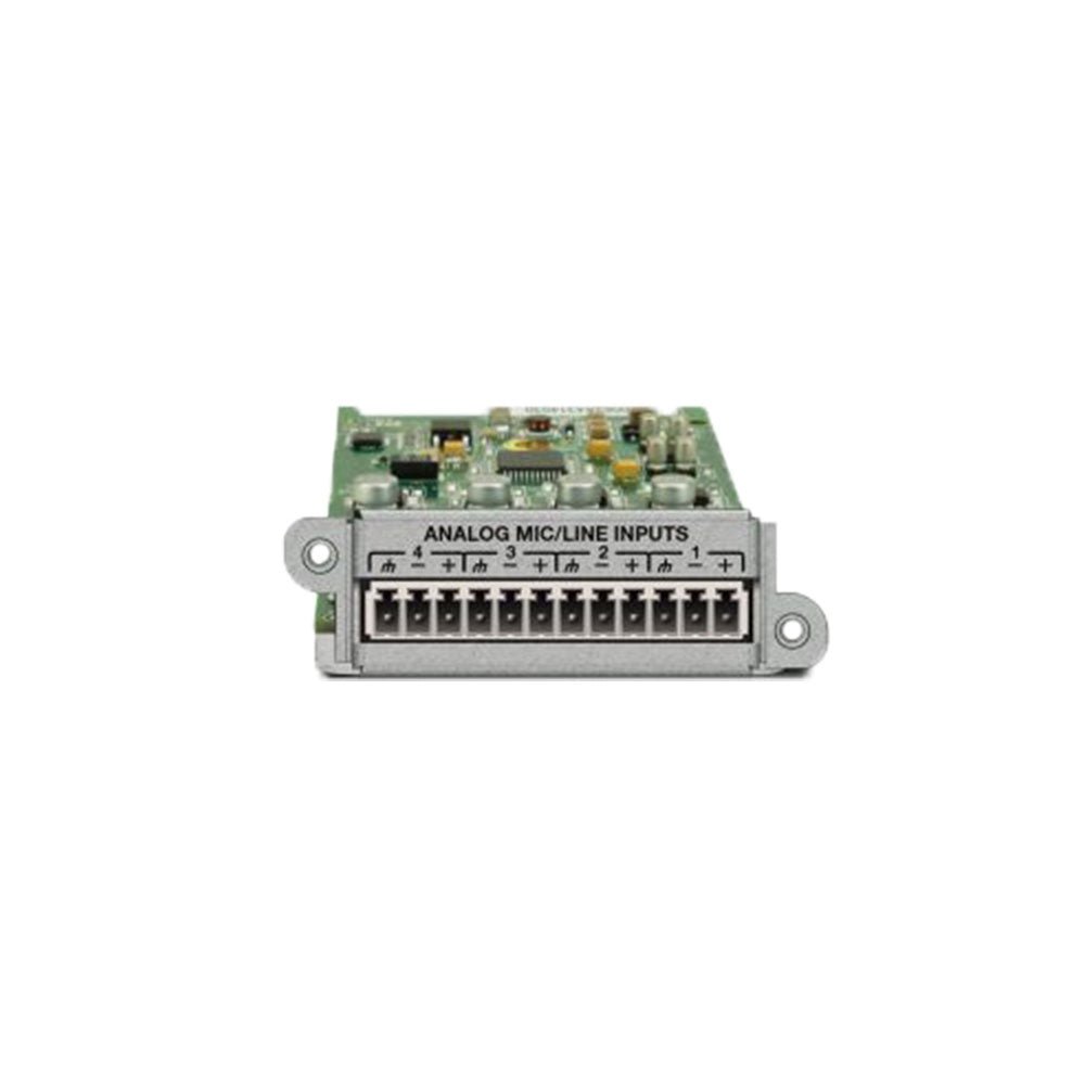 Symetrix 80-0062 - 4-Channel Analog Input Card for Edge or Radius Series