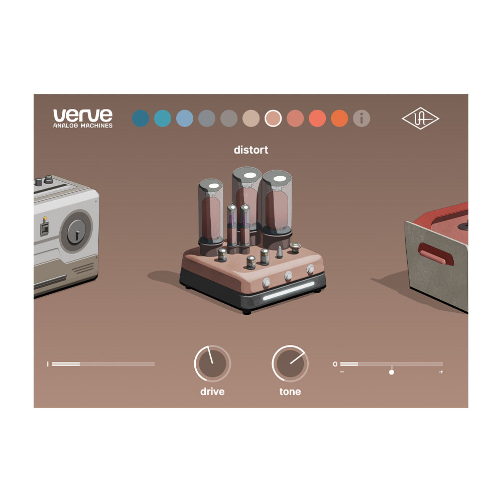 Universal Audio Verve Analog Machines - Vintage Processing Plugins (VST/AU/AAX / UAD or Native)