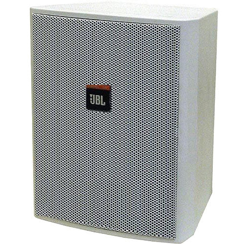 JBL Control 25AV-WH Two Way 5.25" Shielded Surface Mount Monitor (White)