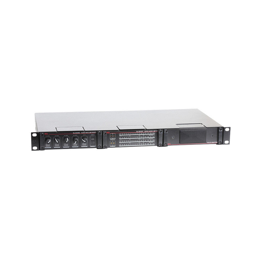 RDL RC-1UR 19-Inch Universal Rack Chassis for 3 RDL Modules