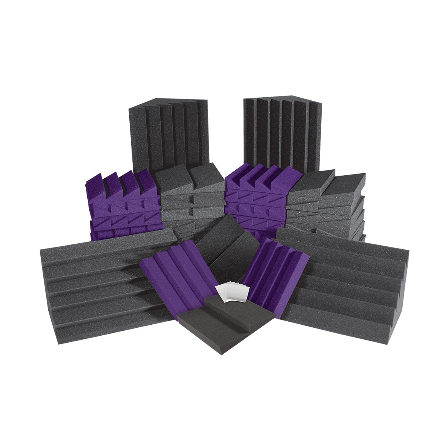 Auralex Designer Series Alpha DST Roominator Kit (Charcoal/Purple)