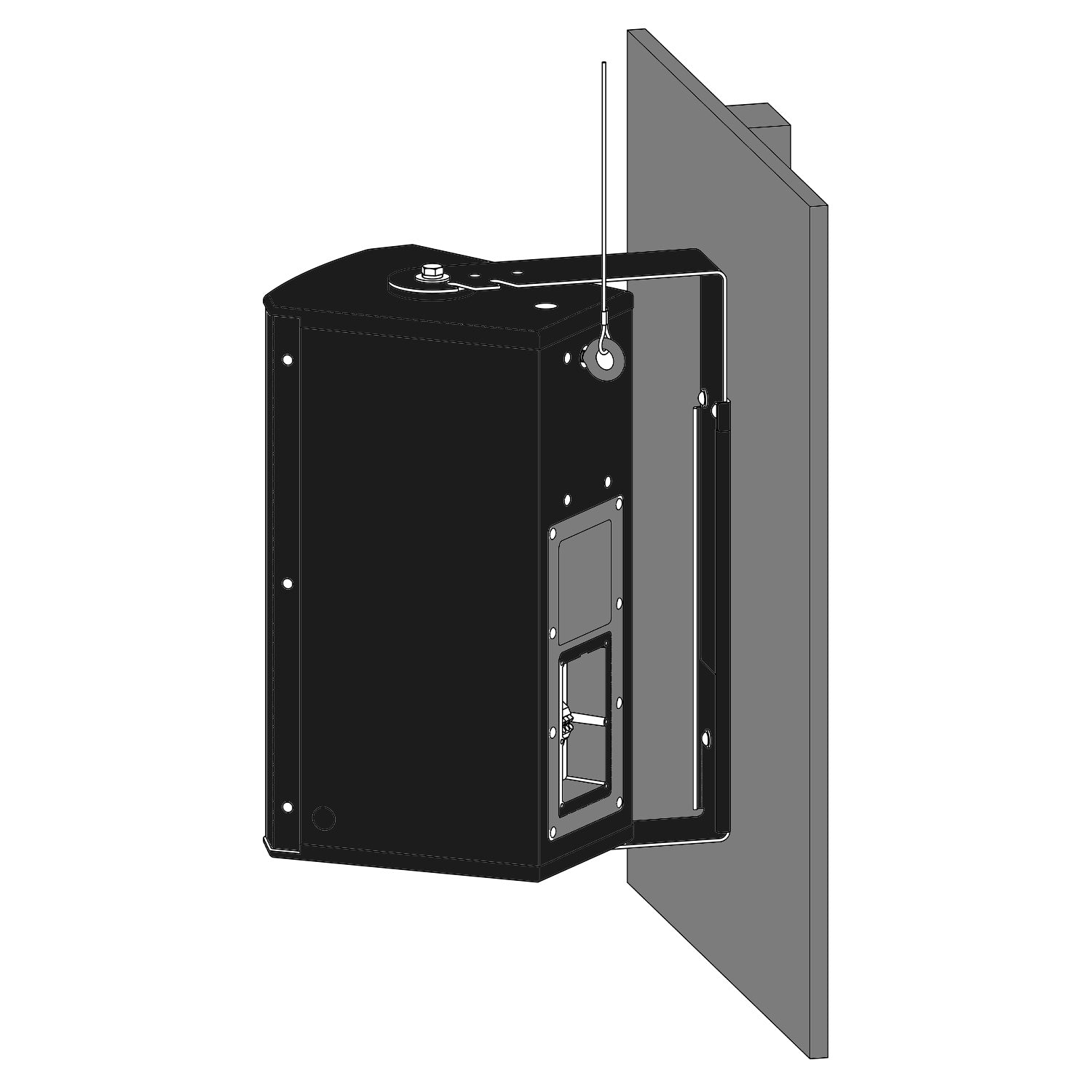 Electro-Voice EVC-UB1 - U-Bracket for EVC-1082 Loudspeakers (Black)