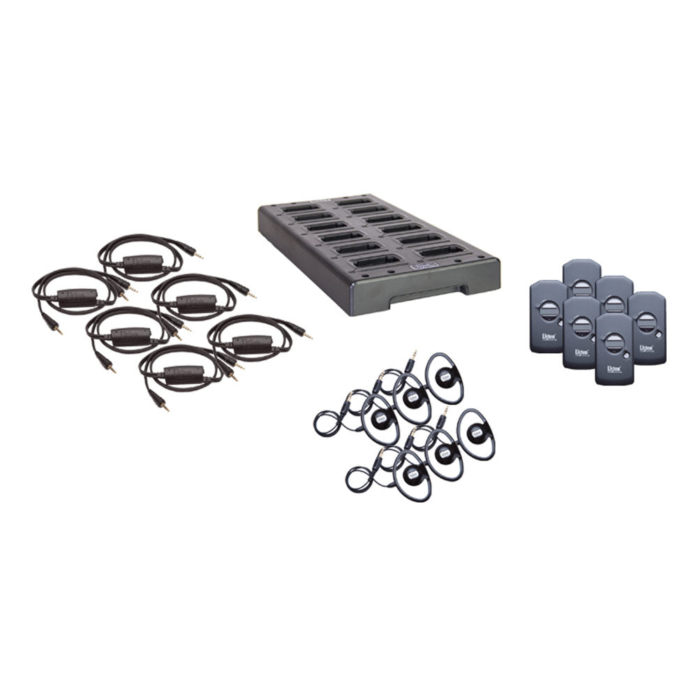 Listen Technologies LP-50-072-01 - Advanced Intelligent DSP RF Receiver 6-Pack (72 MHz)