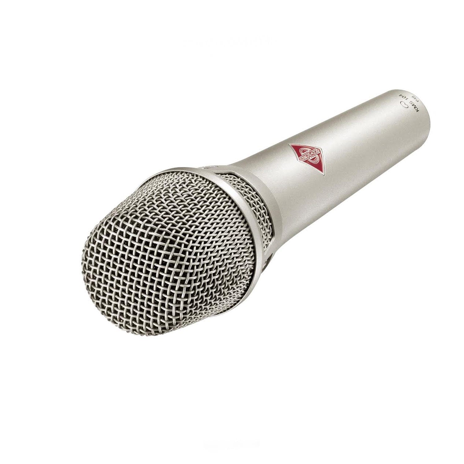Neumann KMS 104 NI Handheld Cardioid Condenser Vocal Microphone (Nickel)