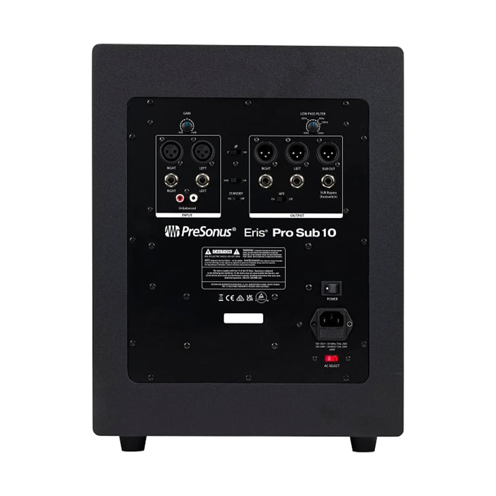 PreSonus Eris Pro Sub 10 - Active 10-Inch Studio Subwoofer