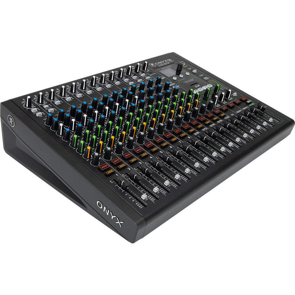 Mackie Onyx16 - 16-Channel Premium Analog Mixer with Multitrack USB