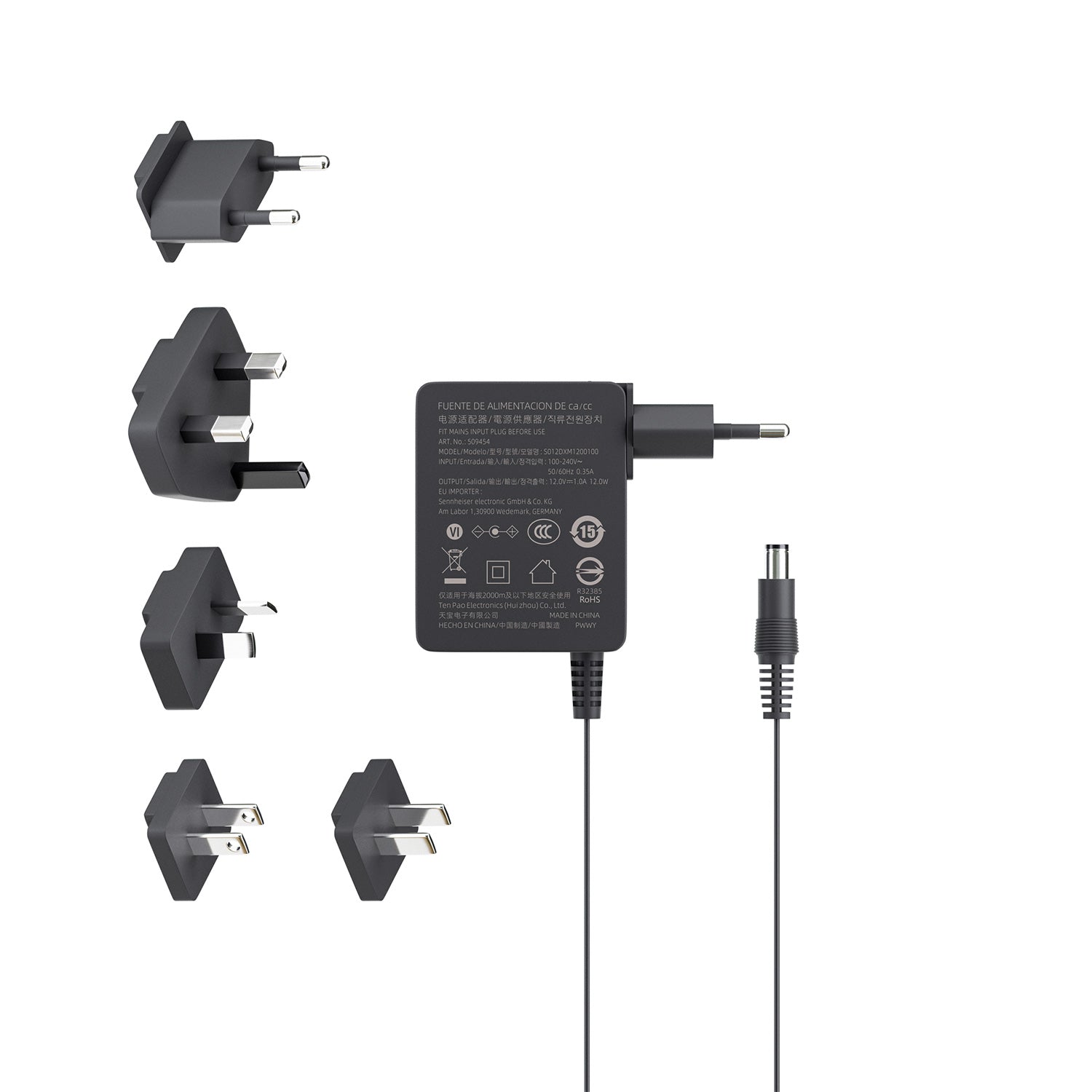 Sennheiser EW-D Power Supply - AC Adapter for EW-D or EW-DX
