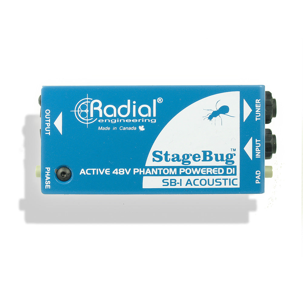 Radial Engineering StageBug SB-1 Active Acoustic Guitar Direct Box