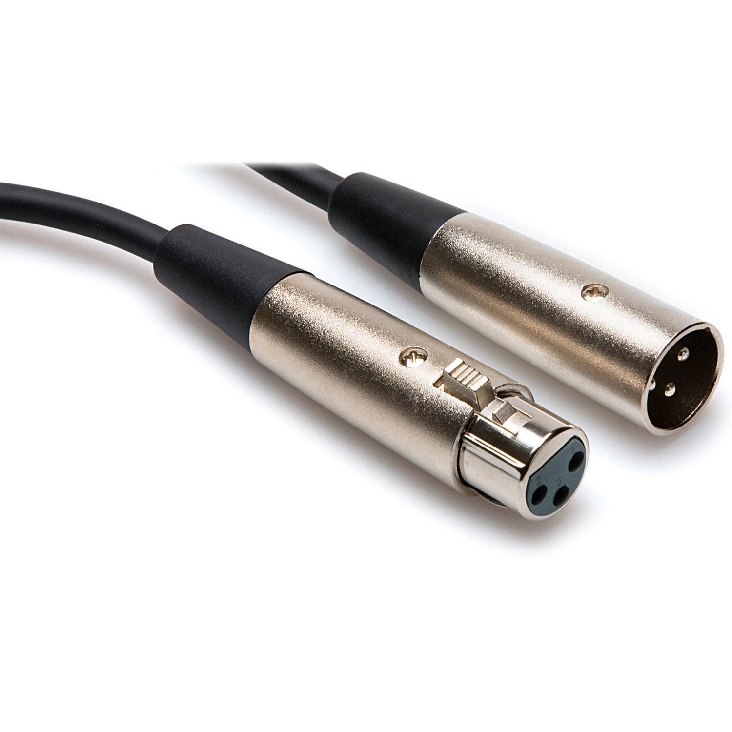 Hosa XLR-102 Balanced Interconnect, XLR3F to XLR3M, 2 feet