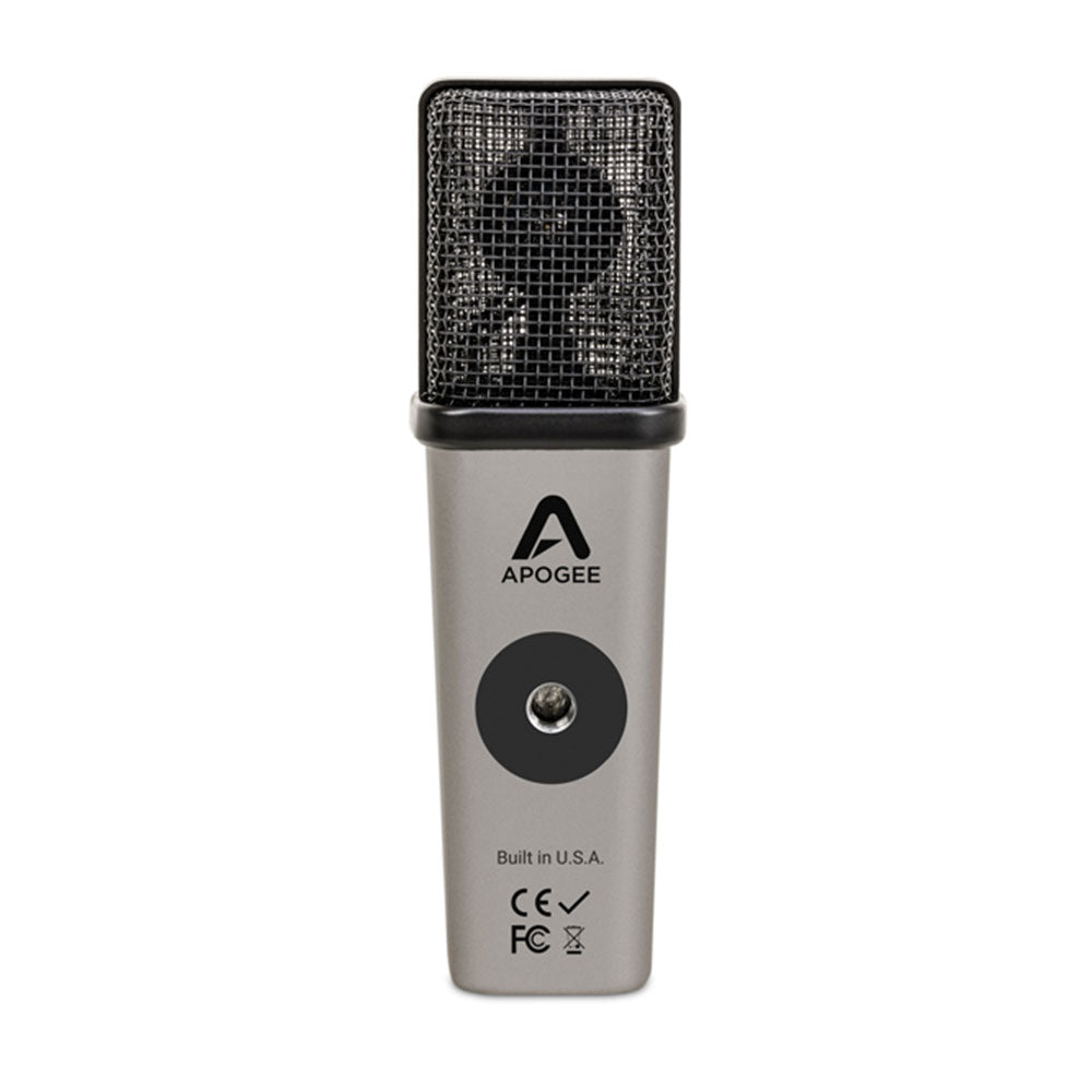 Apogee MiC Plus - USB or iOS Condenser Microphone with Headphone Out