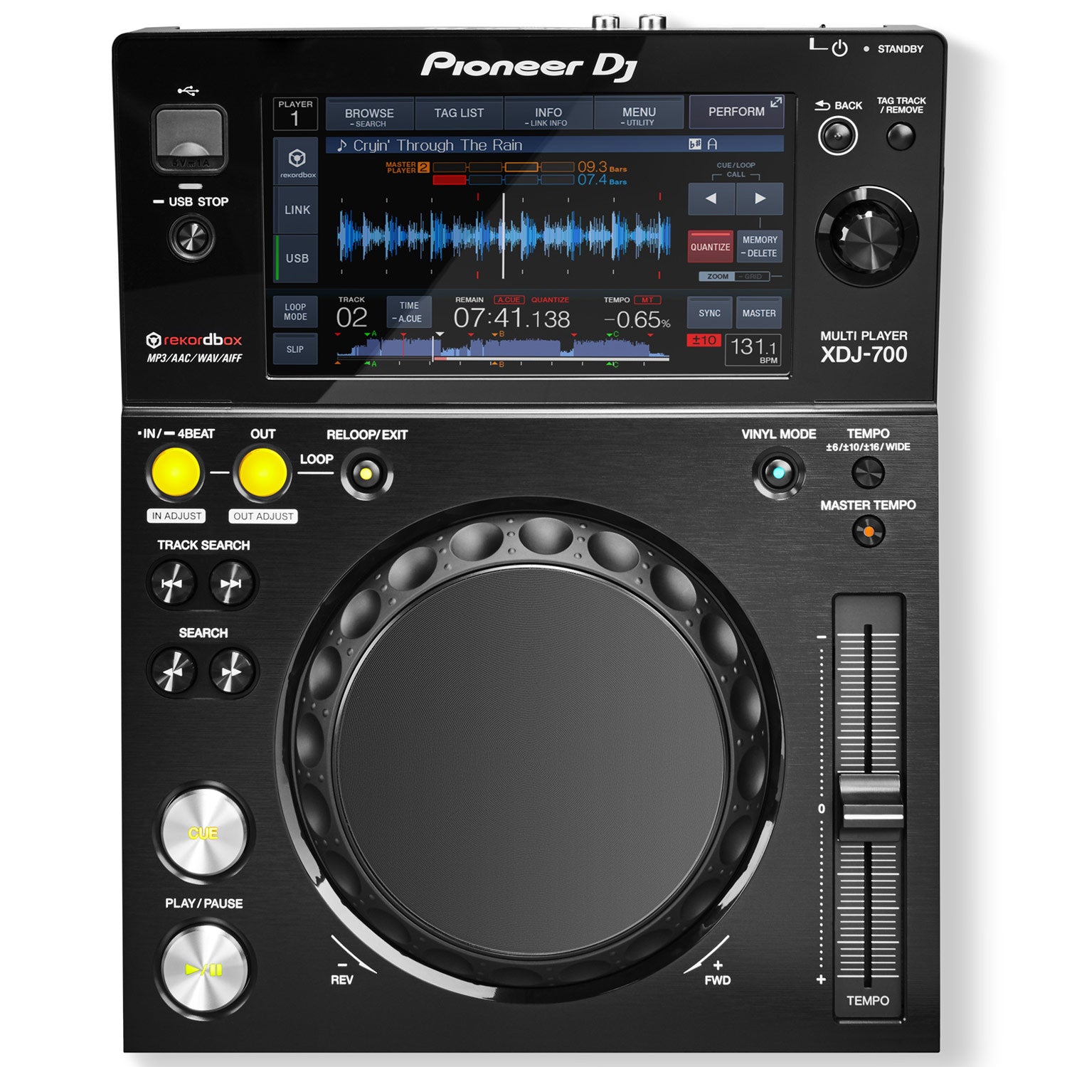 Pioneer DJ XDJ-700 Digital Multi Player with rekordbox Support