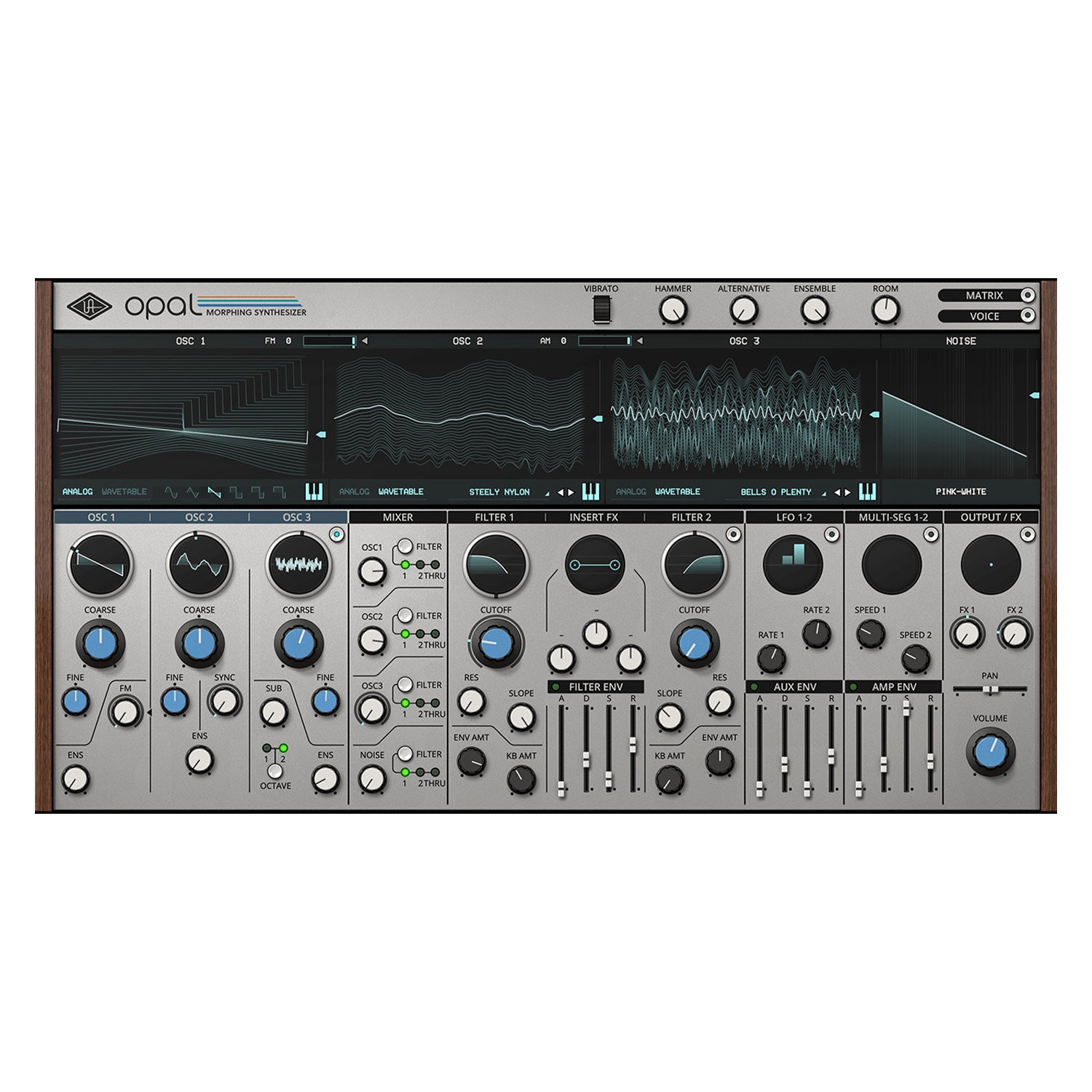 Universal Audio Opal - Morphing Synthesizer Virtual Instrument (VST/AU/AAX Native)