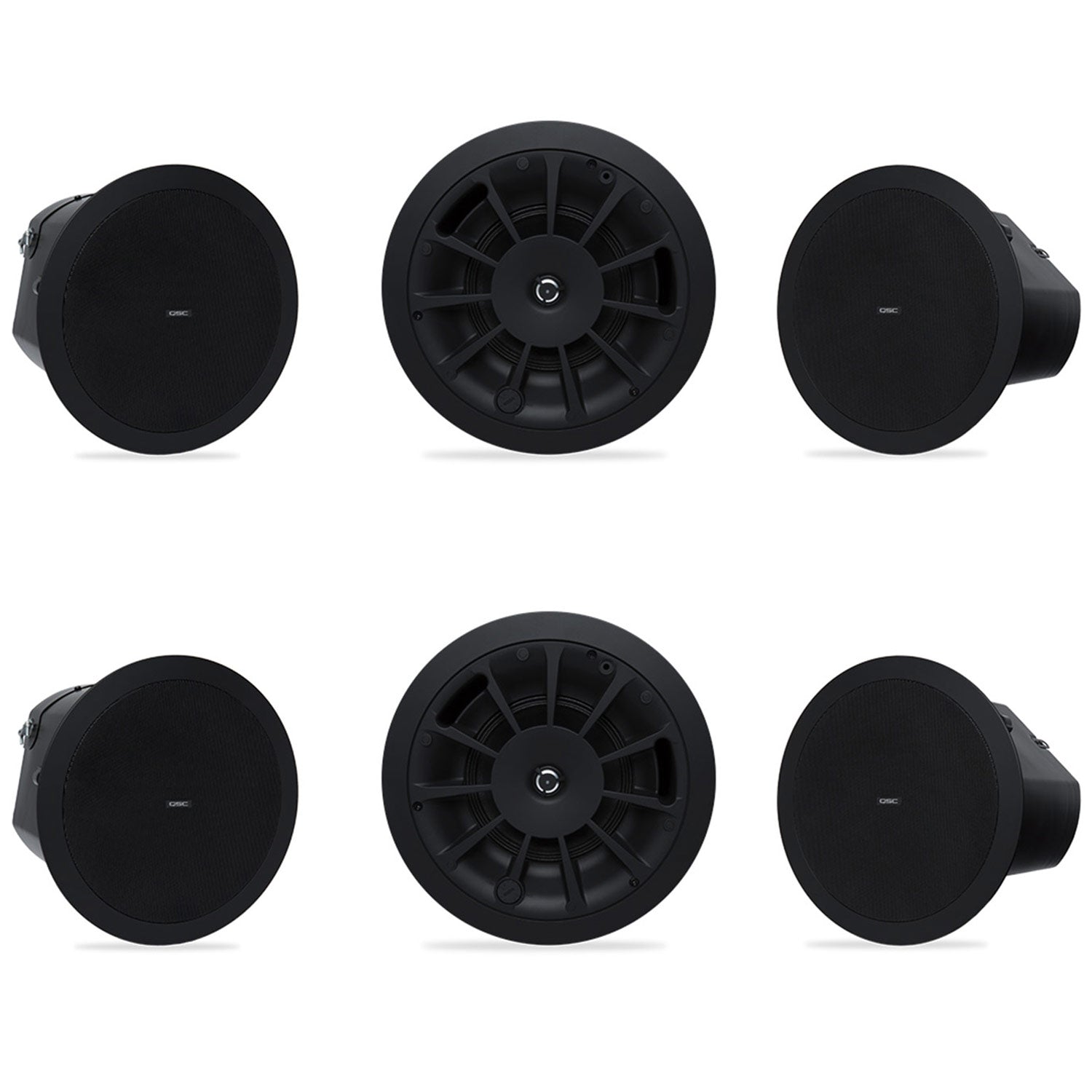 QSC AD-C6T AcousticDesign 2-Way Ceiling Loudspeaker (Black)