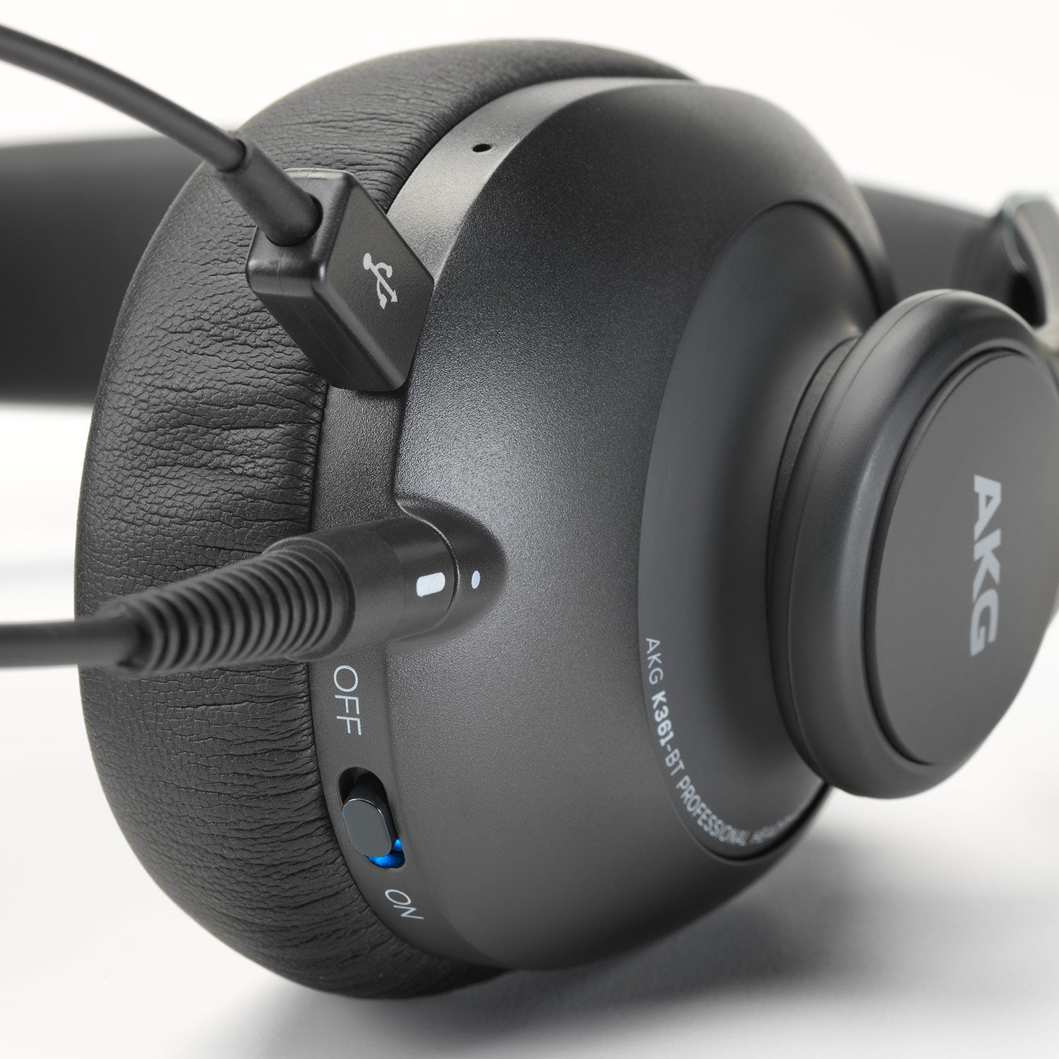 AKG K361-BT Over-Ear, Closed-Back, Foldable Studio Headphones with Bluetooth