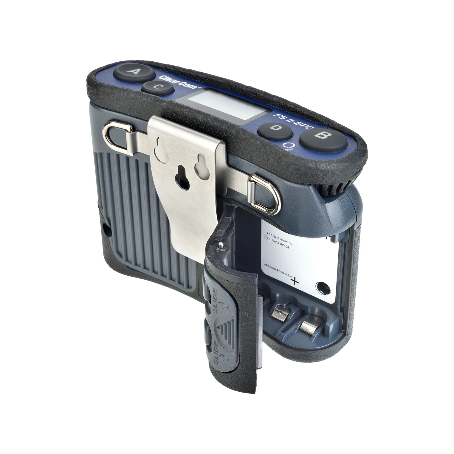 Clear-Com FSII-BP24-O2 - FreeSpeak II Intercom Beltpack for High-Oxygen Environments