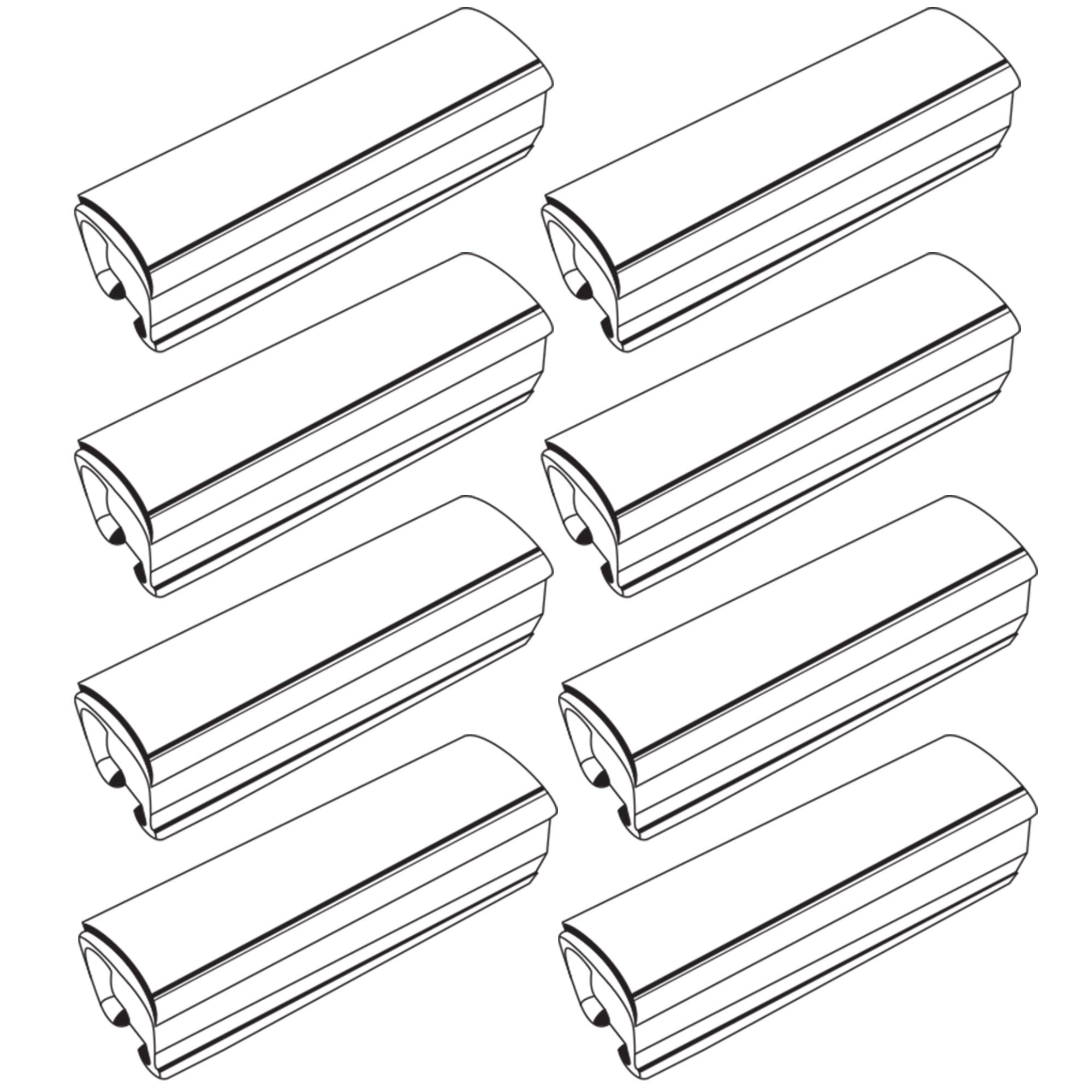 Shure AXT920SL Rechargeable Battery for AXT200 Handheld Transmitter (Champagne/8-Pack)