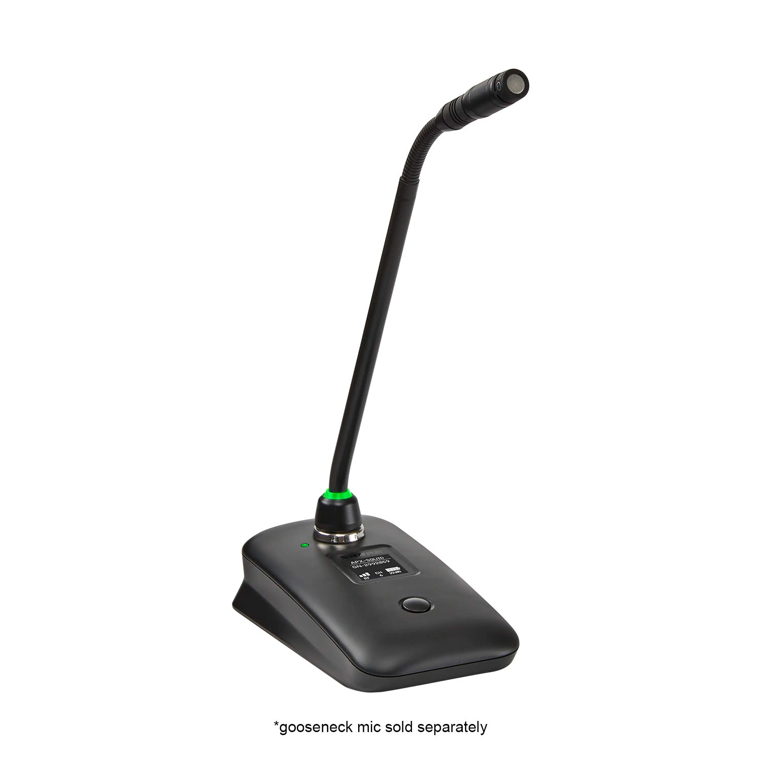 Shure MXW8X - Desktop Based Gooseneck Transmitter for Microflex neXt