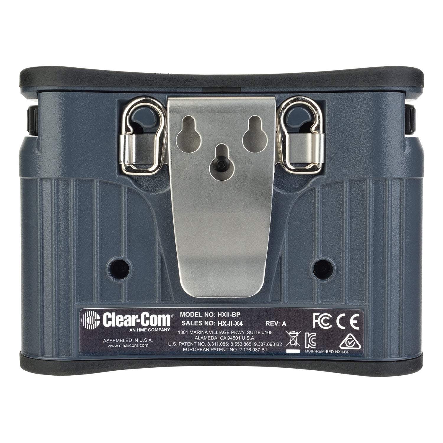 Clear-Com HXII-BP-X5- Digital Wireless Beltpack for HelixNet Intercom (XLR5F)