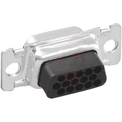 Emerson 40-9415HDS Hi-Density 15 Pin Panel Mount Crimp Socket - Female