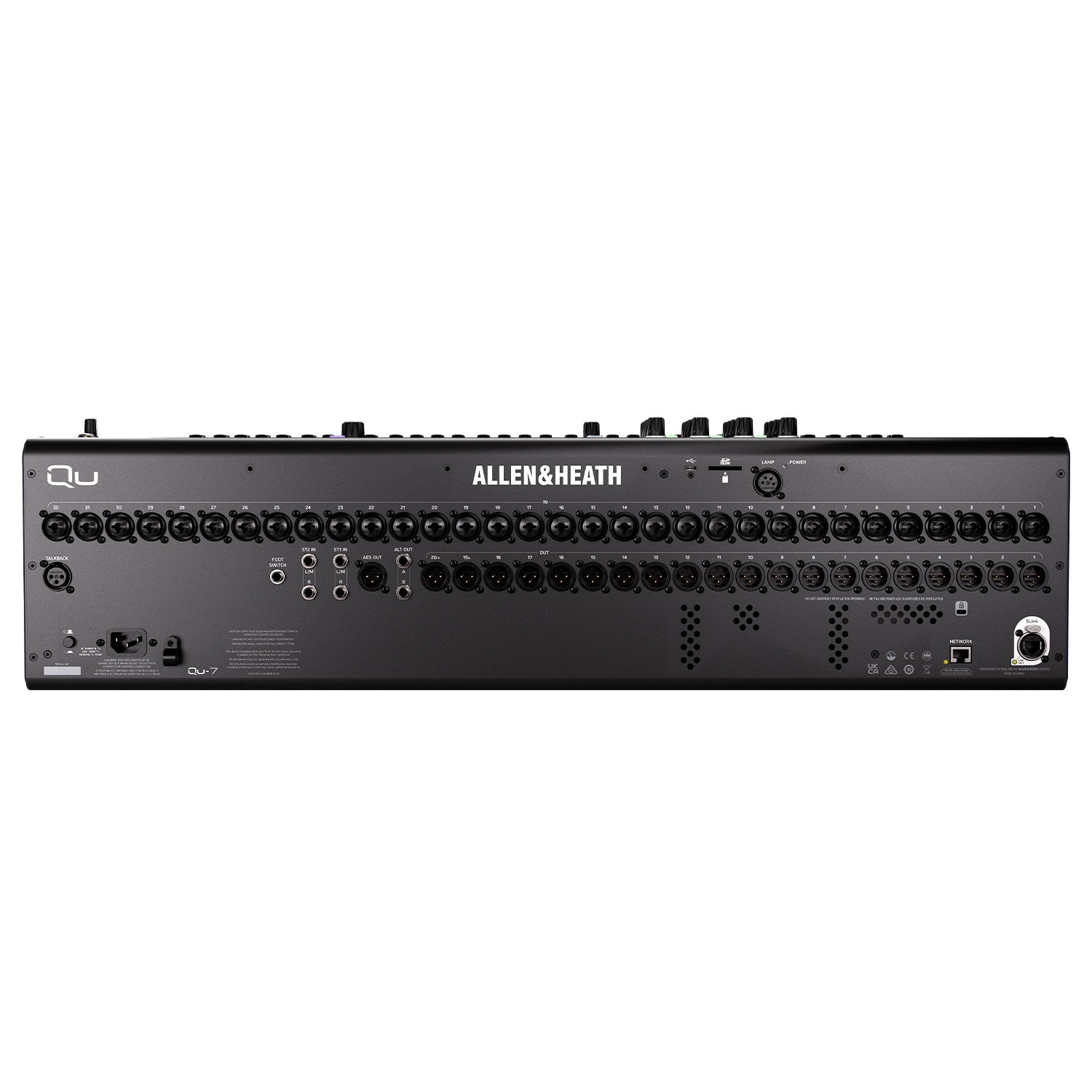Allen and Heath Qu-7 - 32+1 Fader 38-Input Digital Mixer