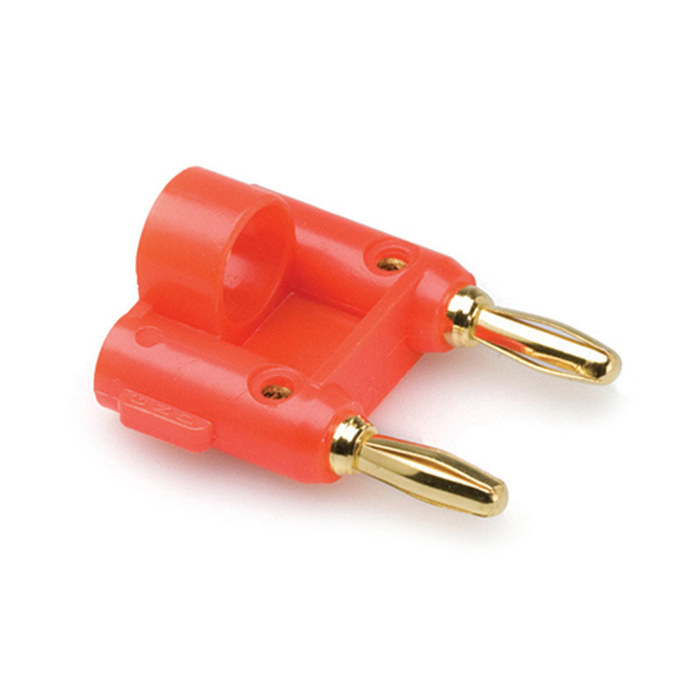 Hosa BNA-100RD-BULK Dual Banana Connector, Red