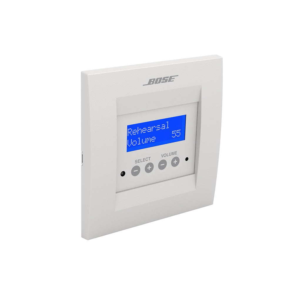 Bose ControlSpace CC-16 Wall Mount Zone Controller (White)