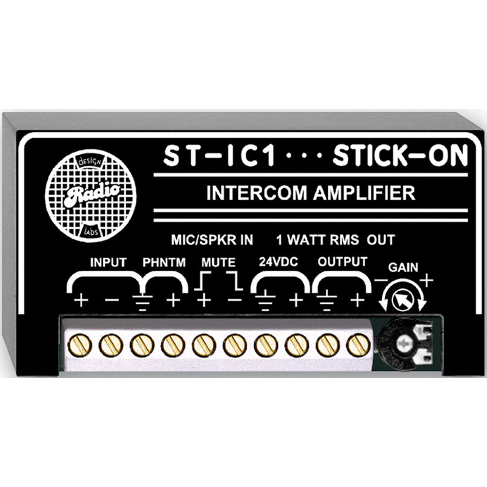 RDL ST-IC1 Intercom Amplifier