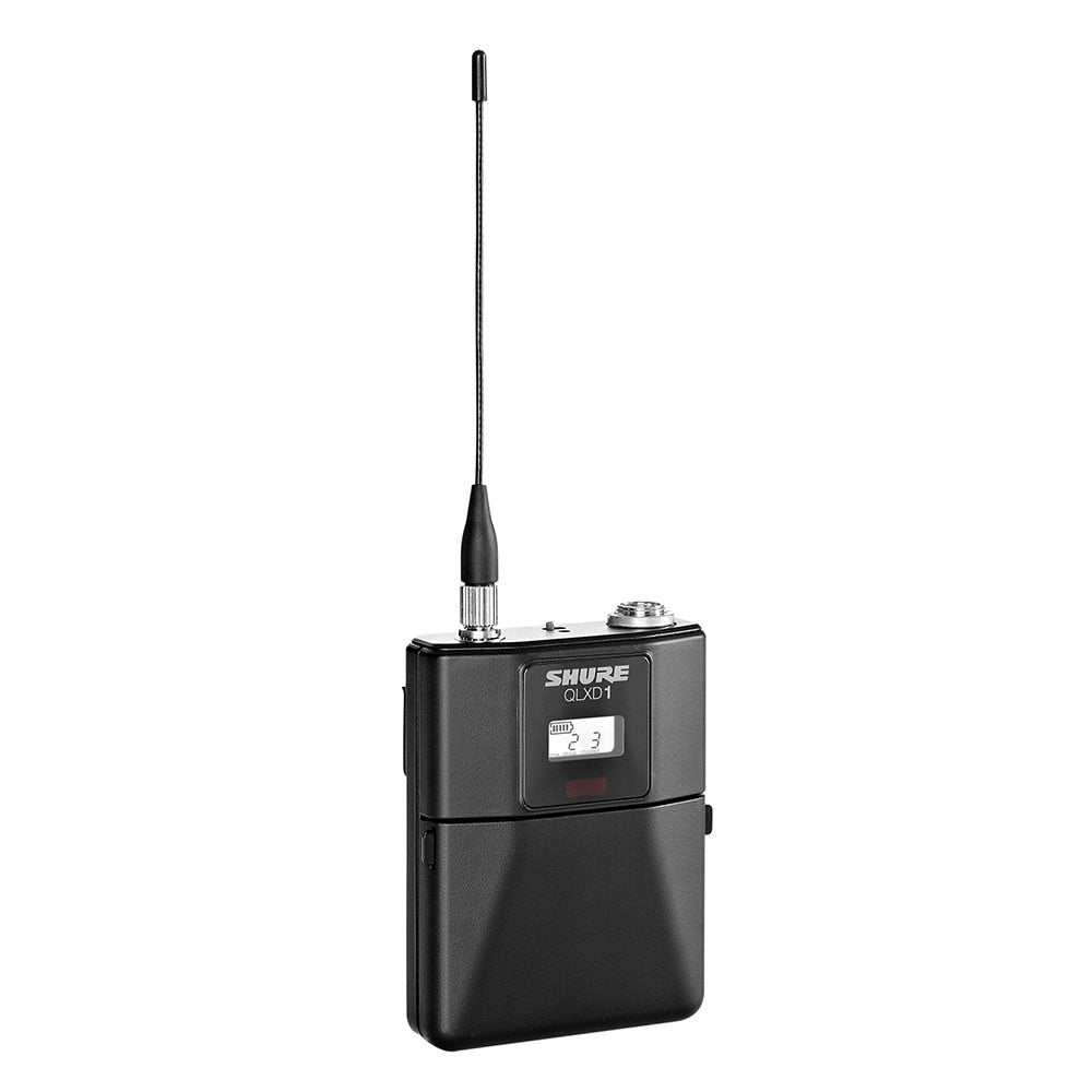Shure QLXD1 Wireless Bodypack Transmitter (G50 Band - 470-534 MHz)