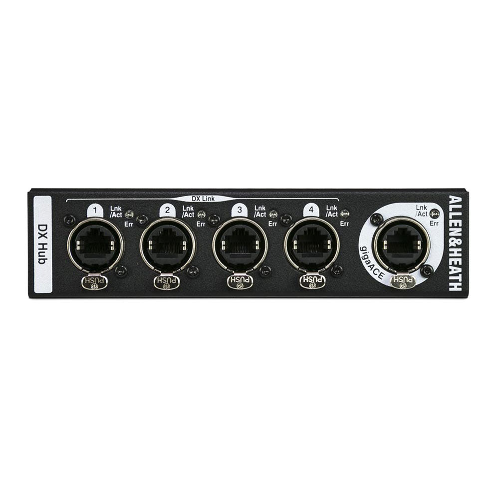 Allen and Heath DX Hub - 4-Port Remote Networking Hub for dLive or Avantis