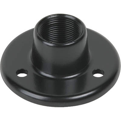 AtlasIED AD-11BE Desktop Female 5/8" Thread Microphone Flange (Ebony)