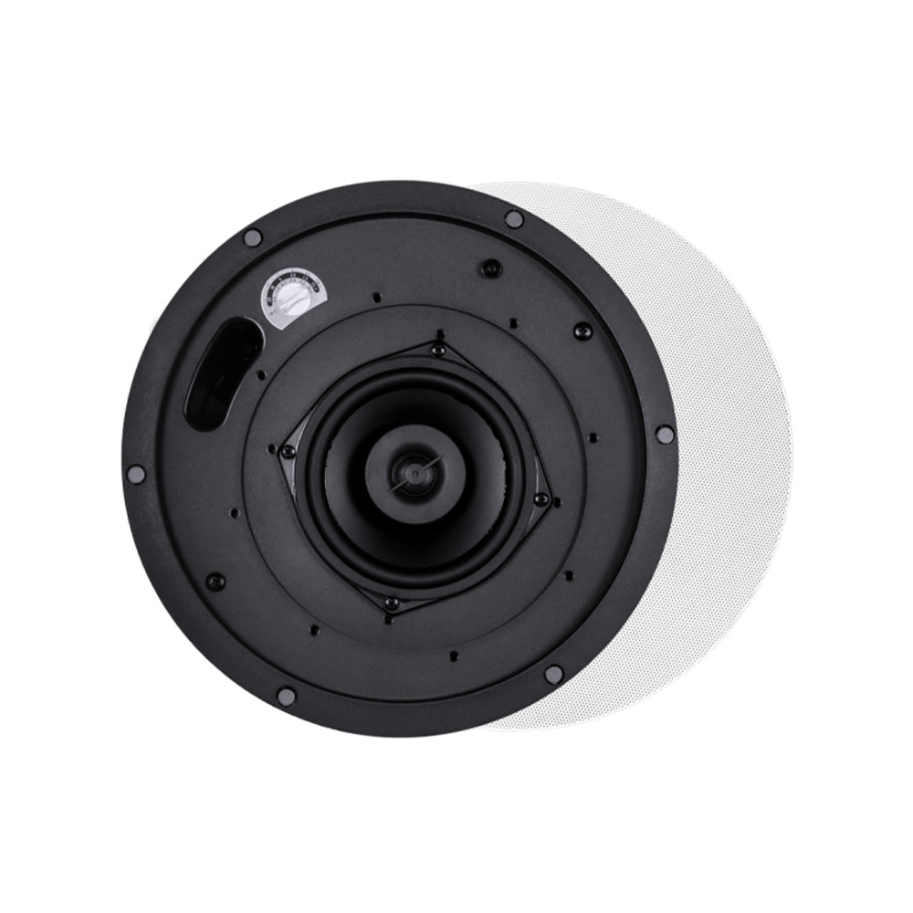 Soundtube CM52-BGM-II-WH - Two-Way 5.25-Inch In-Ceiling Loudspeaker (White)