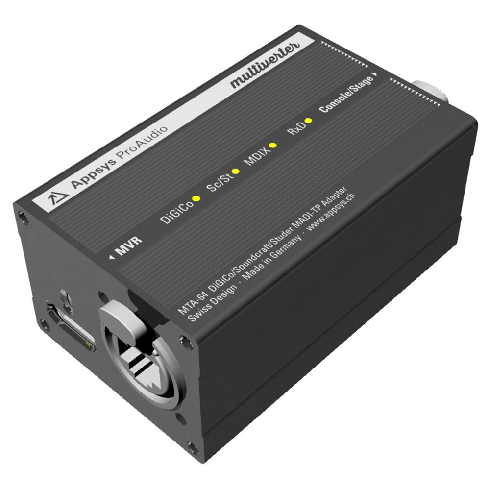 Appsys Pro Audio MTA-64 - MADI Over Twisted Pair Converter