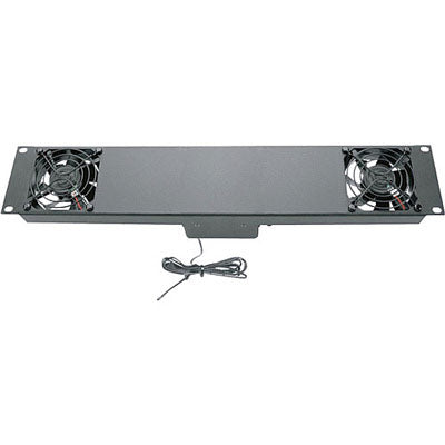 Middle Atlantic UQFP-2 High-Performance Ultra Quiet 2-Space 2-Fan Panel