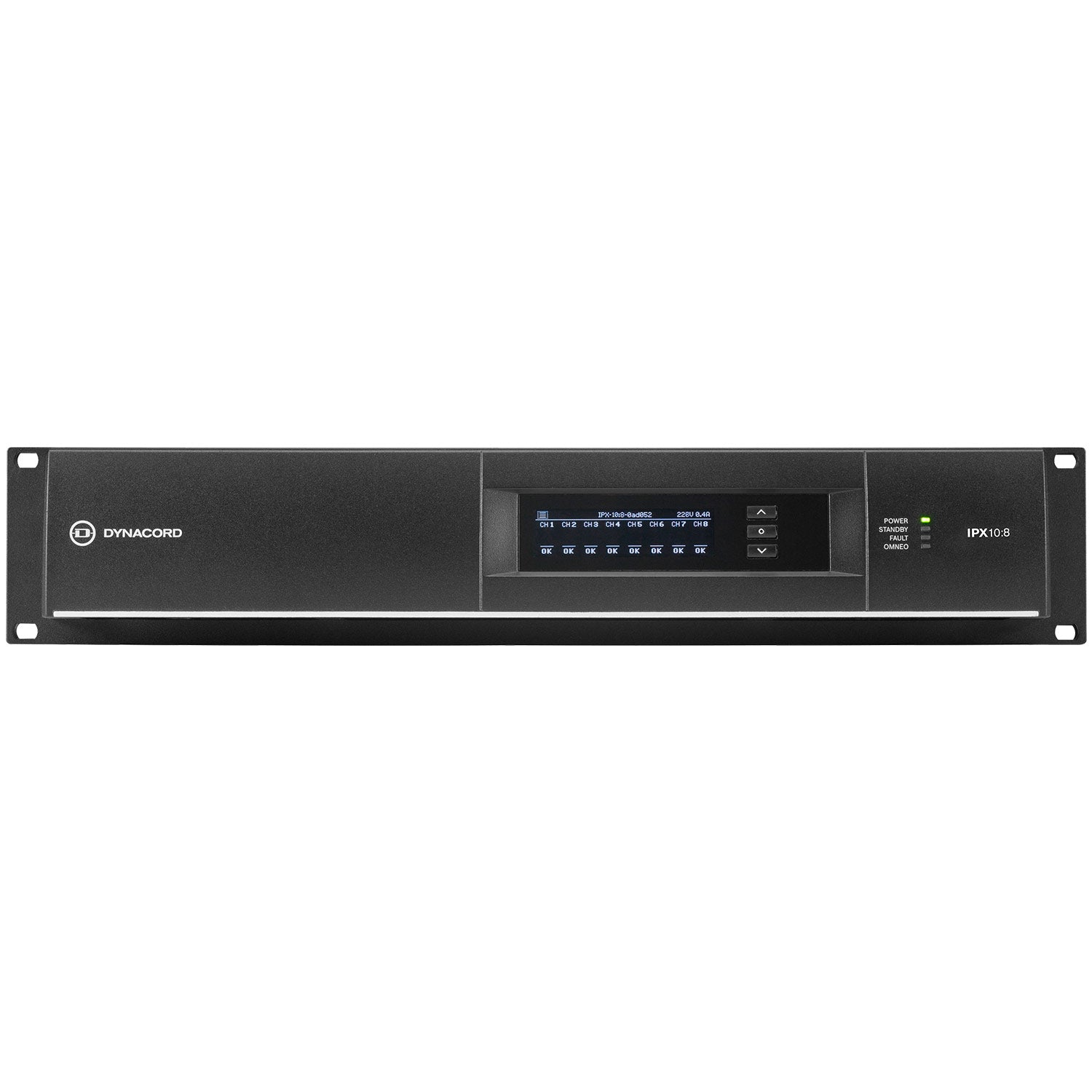 Dynacord IPX10:8 - 8 x 1250W Multi-Channel Install Power Amplifier