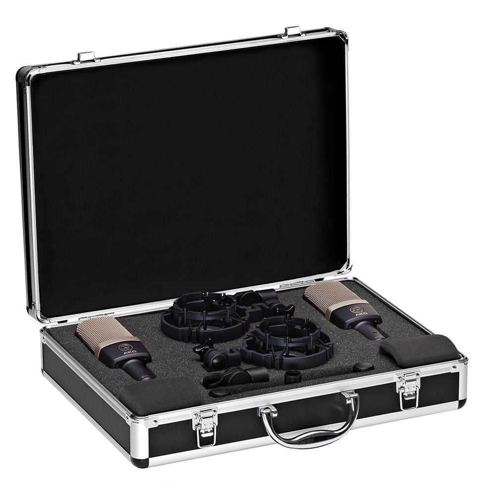 AKG C314 Stereo Set - Matched Pair with Case and Mounts