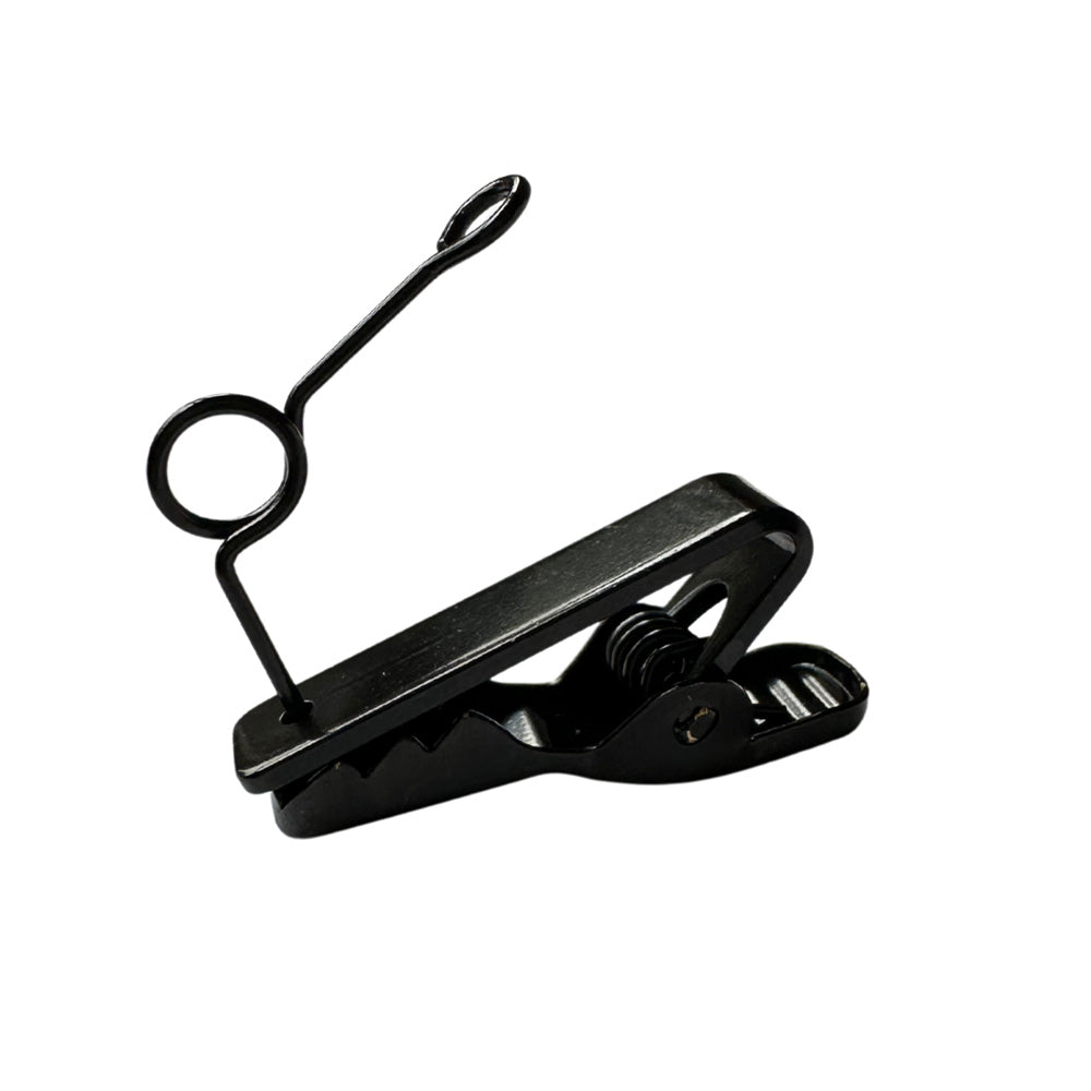 Point Source Audio O-CLIP - Offset Alligator Clip for Point Source Microphones (Black)